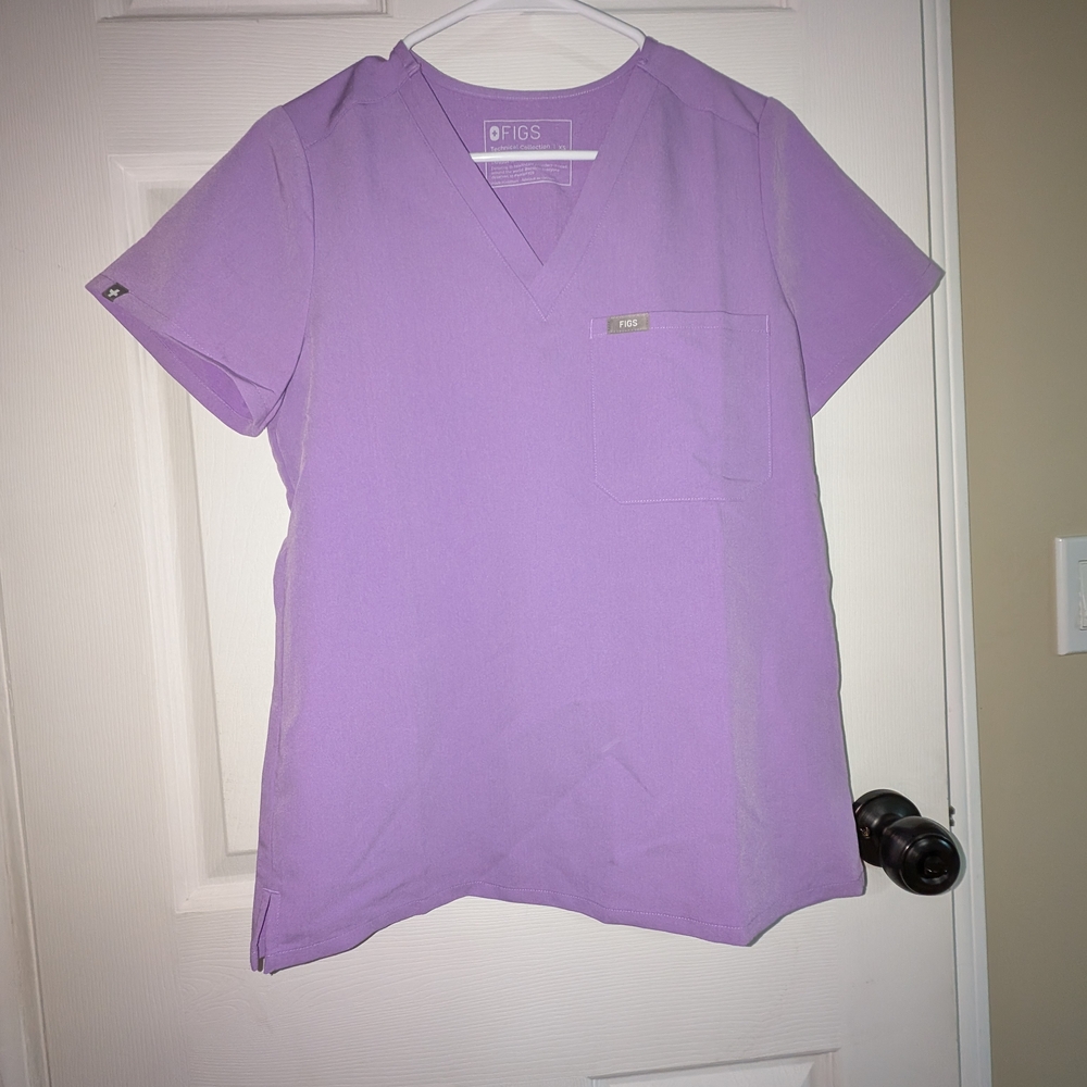 Figs XS / XS Petite Scrub Set in Lilac Dawn